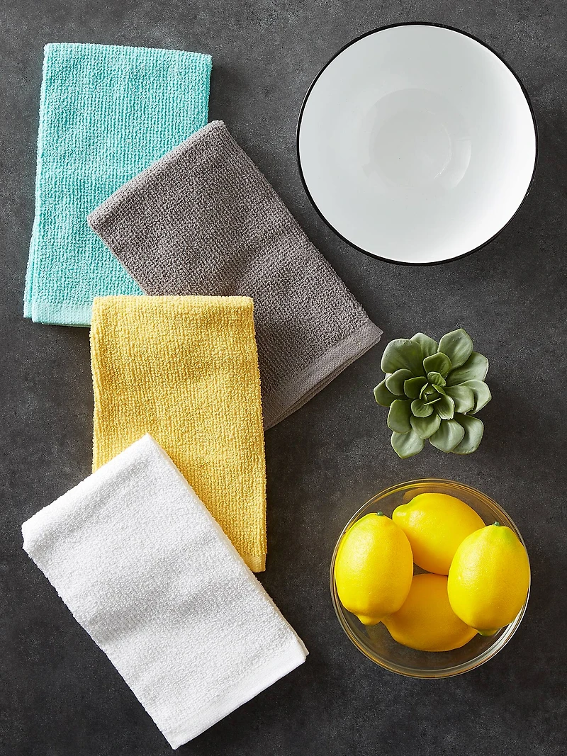 DII® Assorted Spring Barmop Dishtowel (Set of 4)