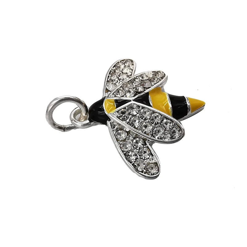 Charmalong™ Silver Plated Bee Charm by Bead Landing™