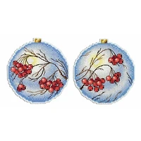MP Studia Christmas Tree Decoration - Rowan Plastic Canvas Counted Cross Stitch Kit