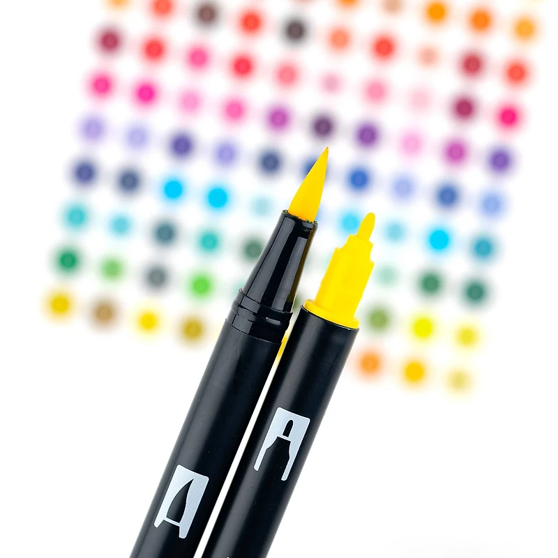Tombow Lemon Squeezy Dual Brush Pen Set