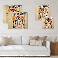 Designart - African American Women Silhouettes II
