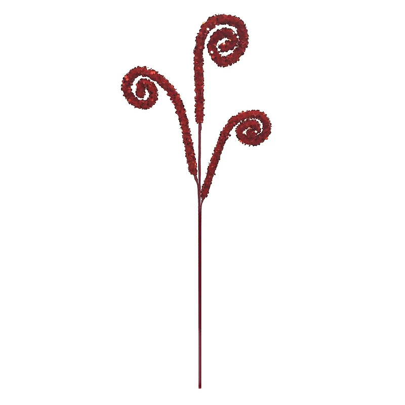 28" Sequin Curls Stem by Ashland