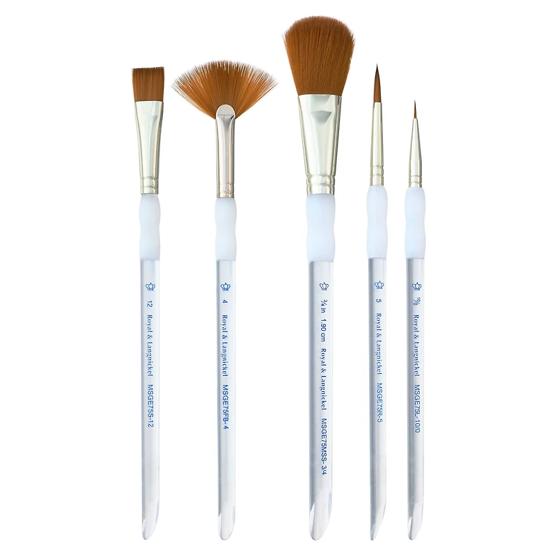Royal and Langnickel® Synthetic Sable™ Mop Variety Brush Set