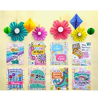 Carson Dellosa® Retro Remix Groovy Flowers & Twinkle Decorations Bulletin Board Set, 3ct.