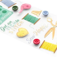 Sewing Dimensional Stickers by Recollections™
