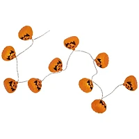 10ct. Jack-O-Lantern LED Warm White String Lights