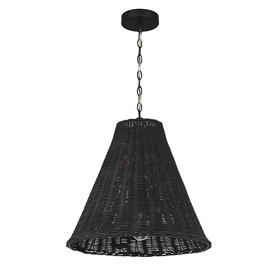 Hello Honey® Rattan Taper Pendant Light