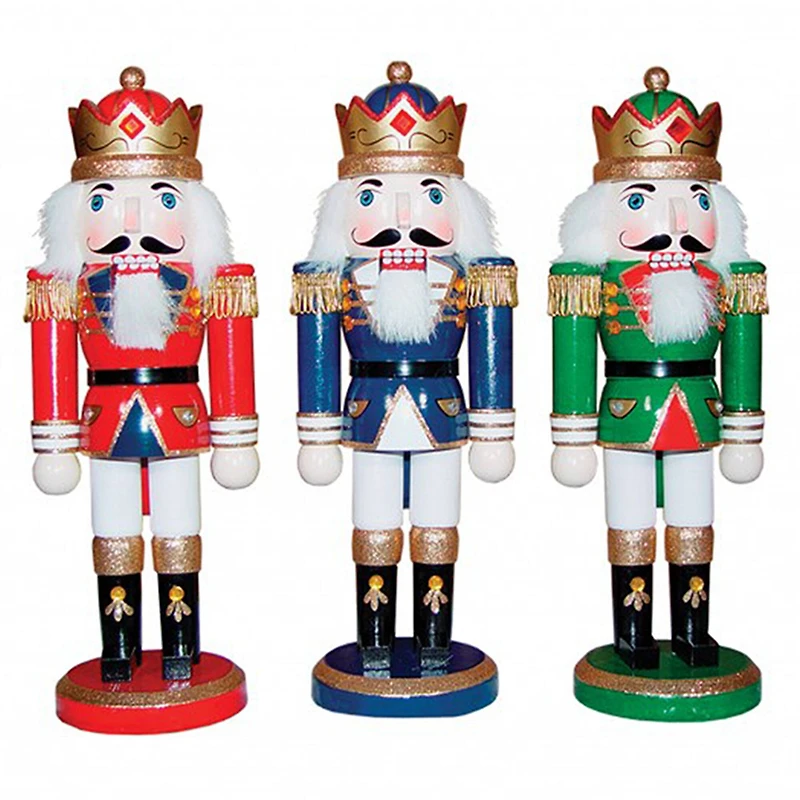 Santa's Workshop 10" Kings Nutcracker Set