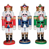 Santa's Workshop 10" Kings Nutcracker Set