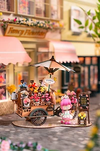 Rolife® Blossom Cart 3D Puzzle Creation Set