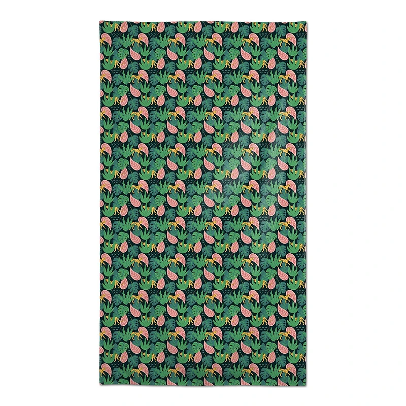 Tropical Cheetahs Tablecloth