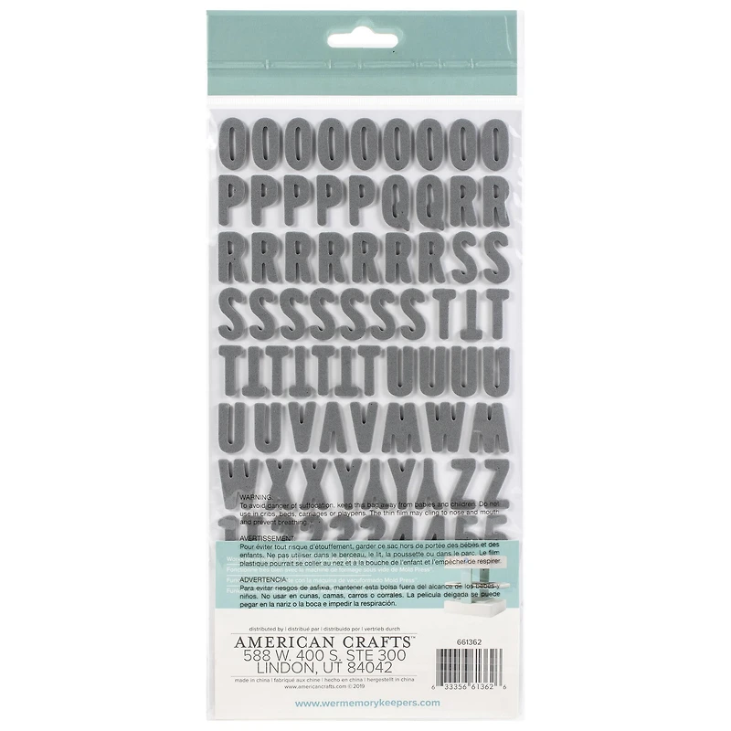 We R Memory Keepers® Mold Press™ Alpha Thickers