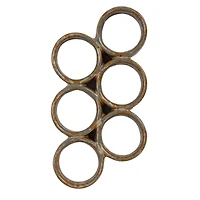 Hello Honey® Brown & Blue Reactive Glaze Stoneware Egg Holder