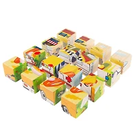 Toy Time Vehicles 6-in-1 Block Puzzle Set