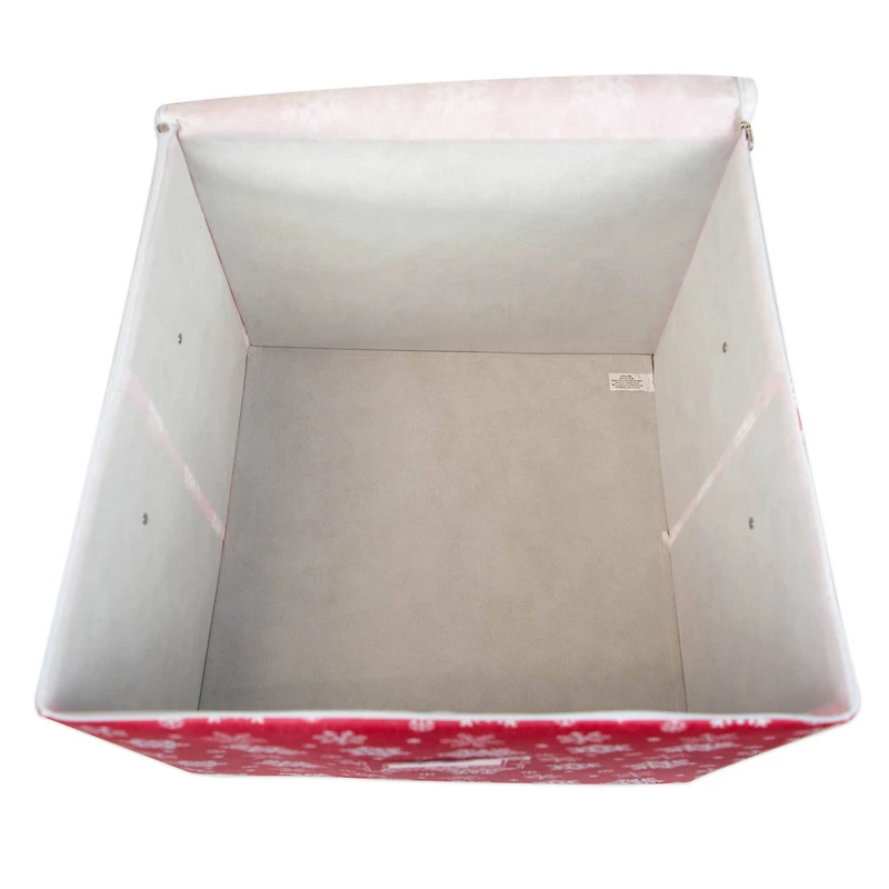 DII® Snowflake Print Large Ornament Storage