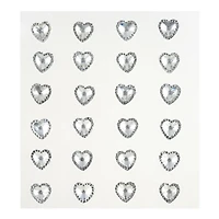 Clear Rhinestone Heart Stickers by Recollections™