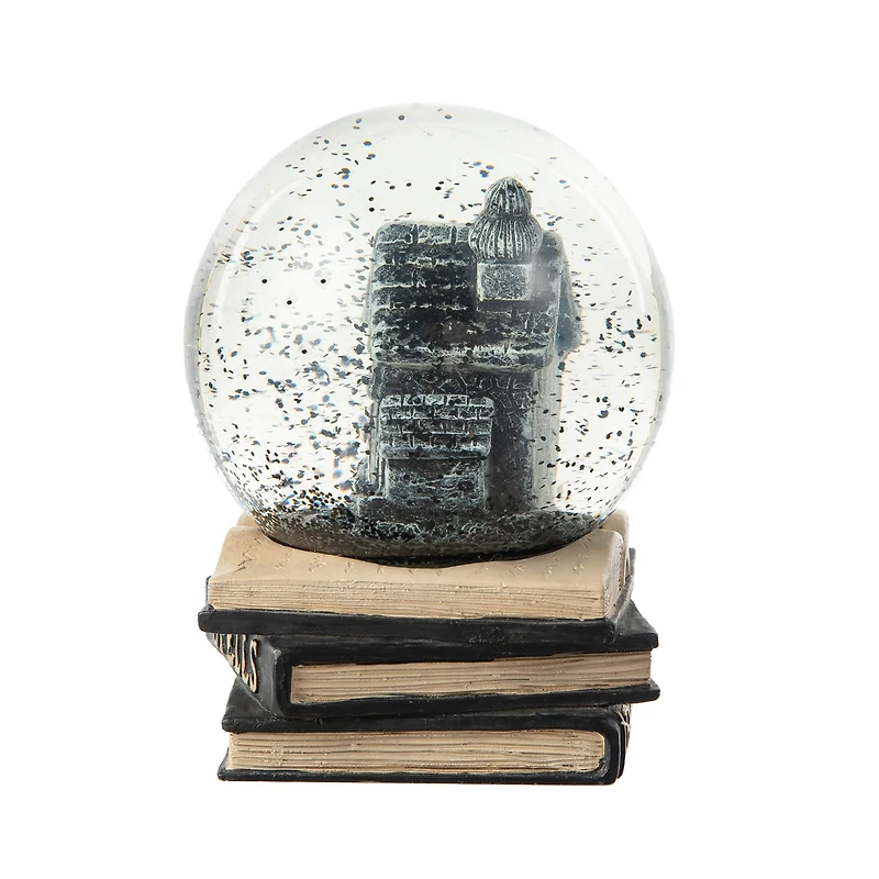 Glitzhome® 5" Halloween Haunted House Water Globe