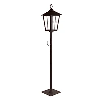 43.25" Lantern with Wreath Holder