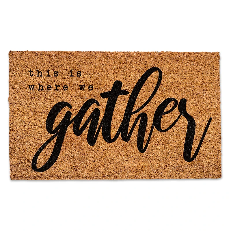 Where We Gather 30" x 18" Door Mat