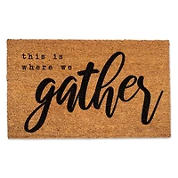 Where We Gather 30" x 18" Door Mat