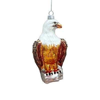 5" Eagle Glass Ornament by Ashland®