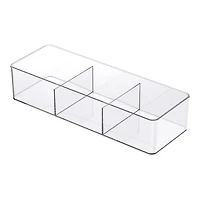 18 Pack: 3-Slot Storage Organizer Bin by Simply Tidy™