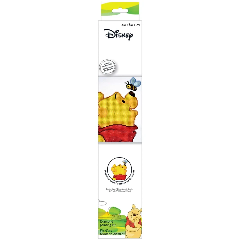 Camelot® Dots Pooh Bee Diamond Painting Kit