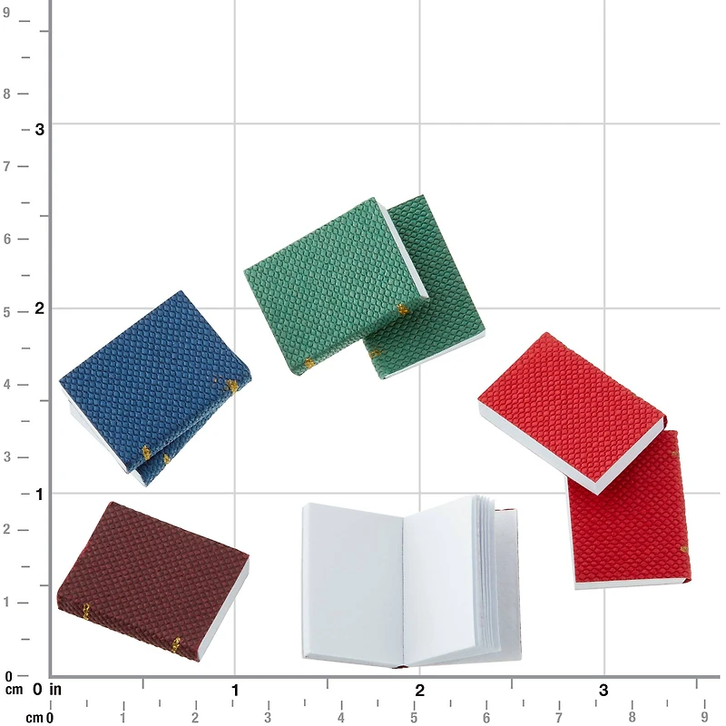 Miniatures Books with Covers by Make Market®