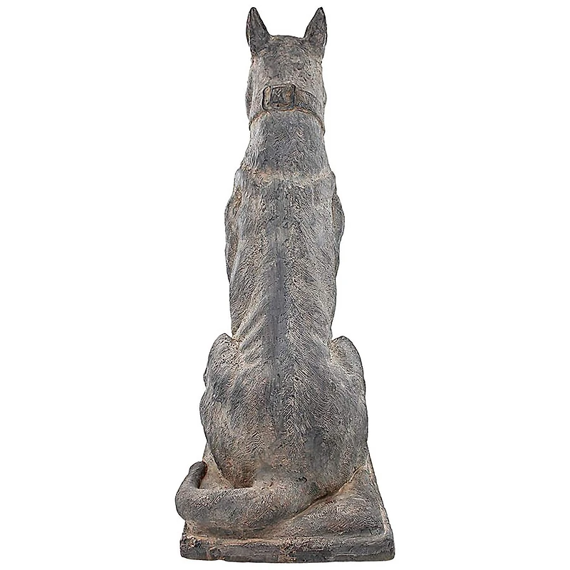 Design Toscano 32" The Great Dane Sentinel Quiet Strength Dog Statue