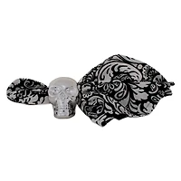 DII® Silver Skull Napkin Ring Set, 6ct.