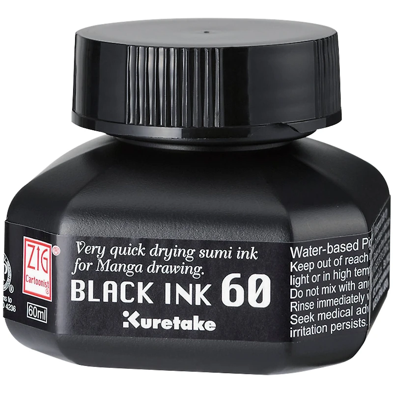 Kuretake Zig Cartoonist Black Ink