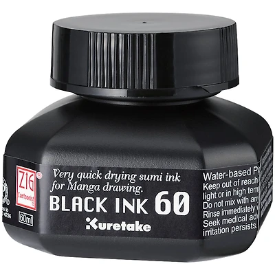 Kuretake Zig Cartoonist Black Ink