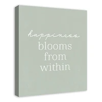 Happiness from Within 20" x 24" Canvas Wall Art