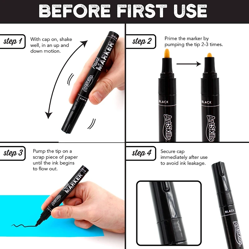 ArtSkills® Silver & Gold Oil Based Paint Markers