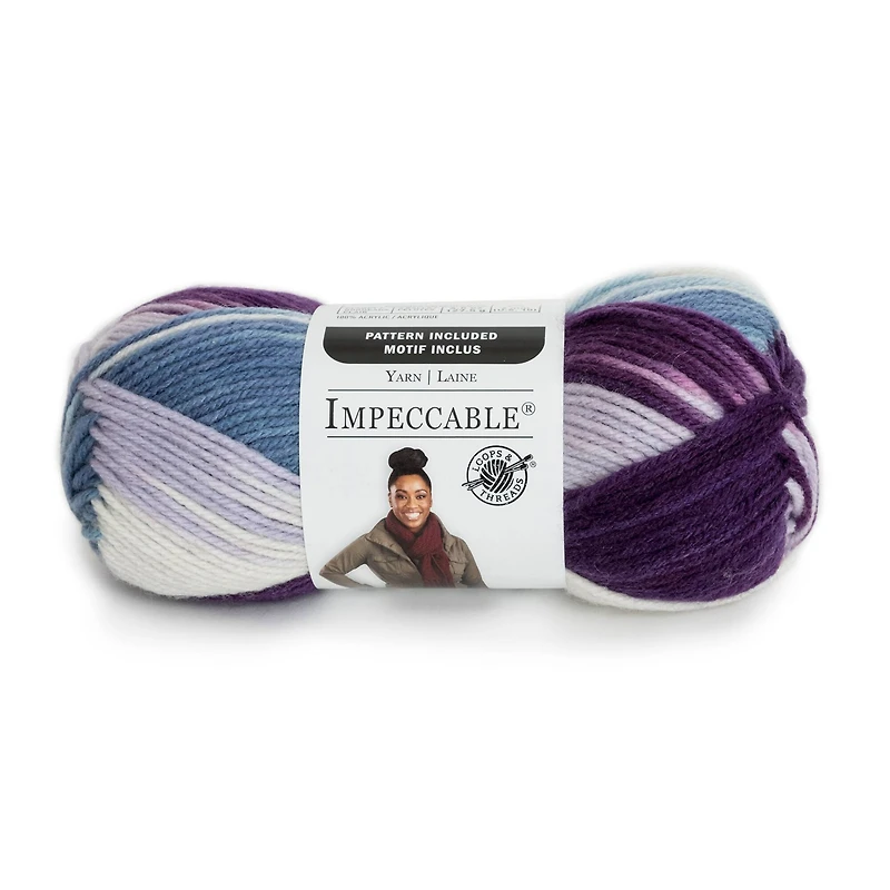 18 Pack: Loops & Threads® Impeccable™ Ombre Yarn