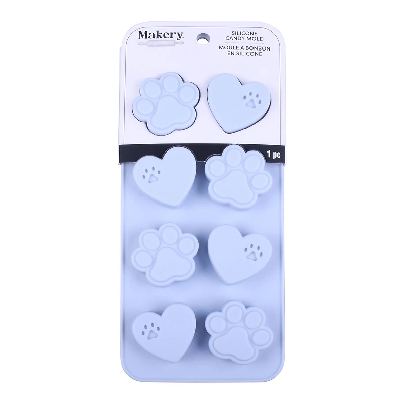 Hearts & Paws Silicone Candy Mold by Makery™