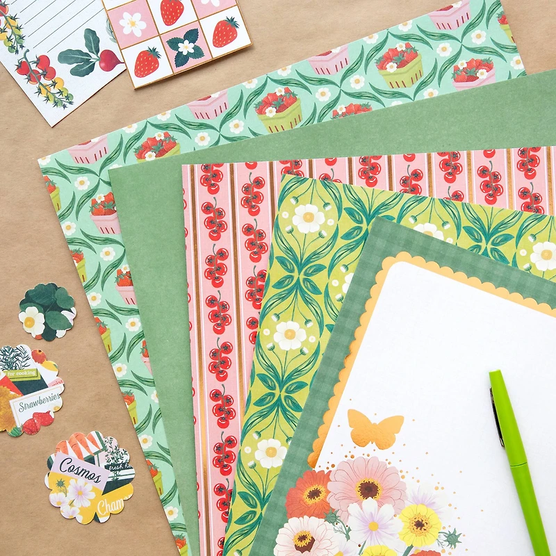 Craft Smith 12" x 12" Sprout & About Paper Pad, 48 Sheets