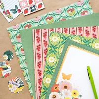 Craft Smith 12" x 12" Sprout & About Paper Pad, 48 Sheets