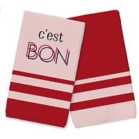 C'est Bon Tea Towel Set of 2