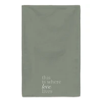 Where Love Lives 16" x 25" Towel Set