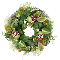 24" Green Venus Flytrap Wreath by Ashland®