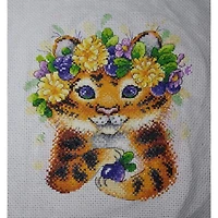 MP Studia On A Summer Day Counted Cross Stitch Kit