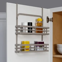 Honey Can Do Gray Cabinet Door Spice Rack
