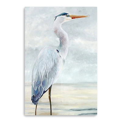 Beach Blue Heron II Canvas Giclee