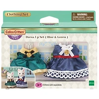 Calico Critters™ Green & Blue Dress Up Set