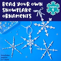 Creativity for Kids® Beaded Snowflake Ornaments