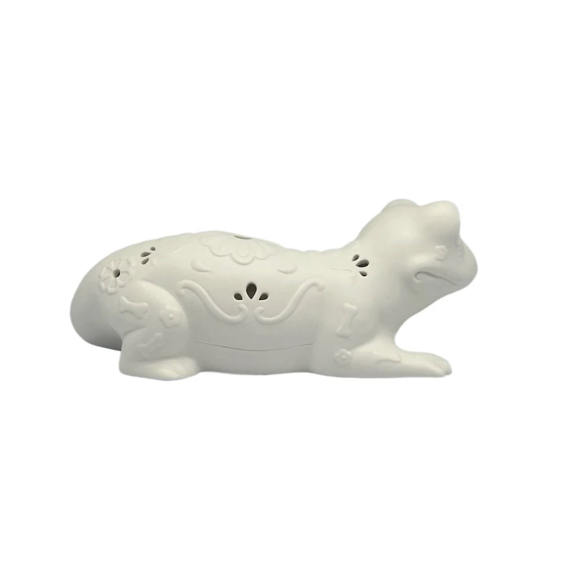 8.75" DIY LED Gecko Ceramic Décor by Ashland®