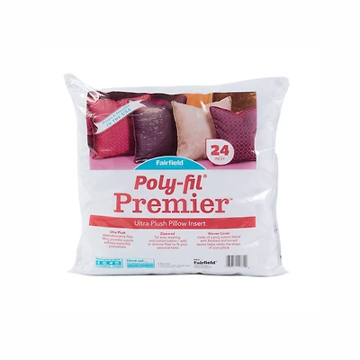 Poly-fil® Premier™ Oversize Pillow Insert, 24" x 24"