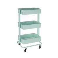 Lexington 3-Tier Rolling Cart by Simply Tidy