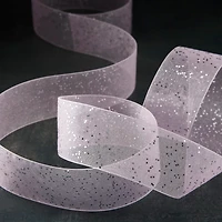 1.5" x 3yd. Sheer Glitter Ribbon by Celebrate It®